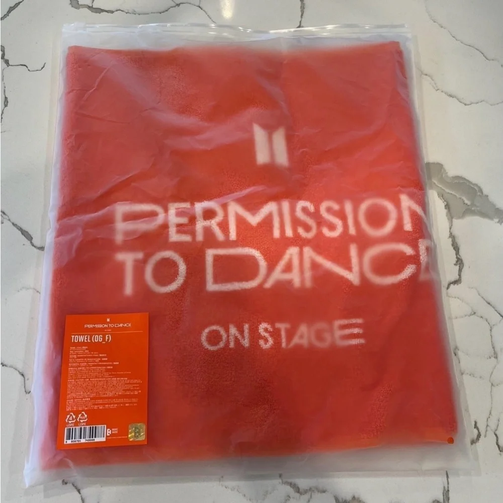 BTS Permission to Dance Towel